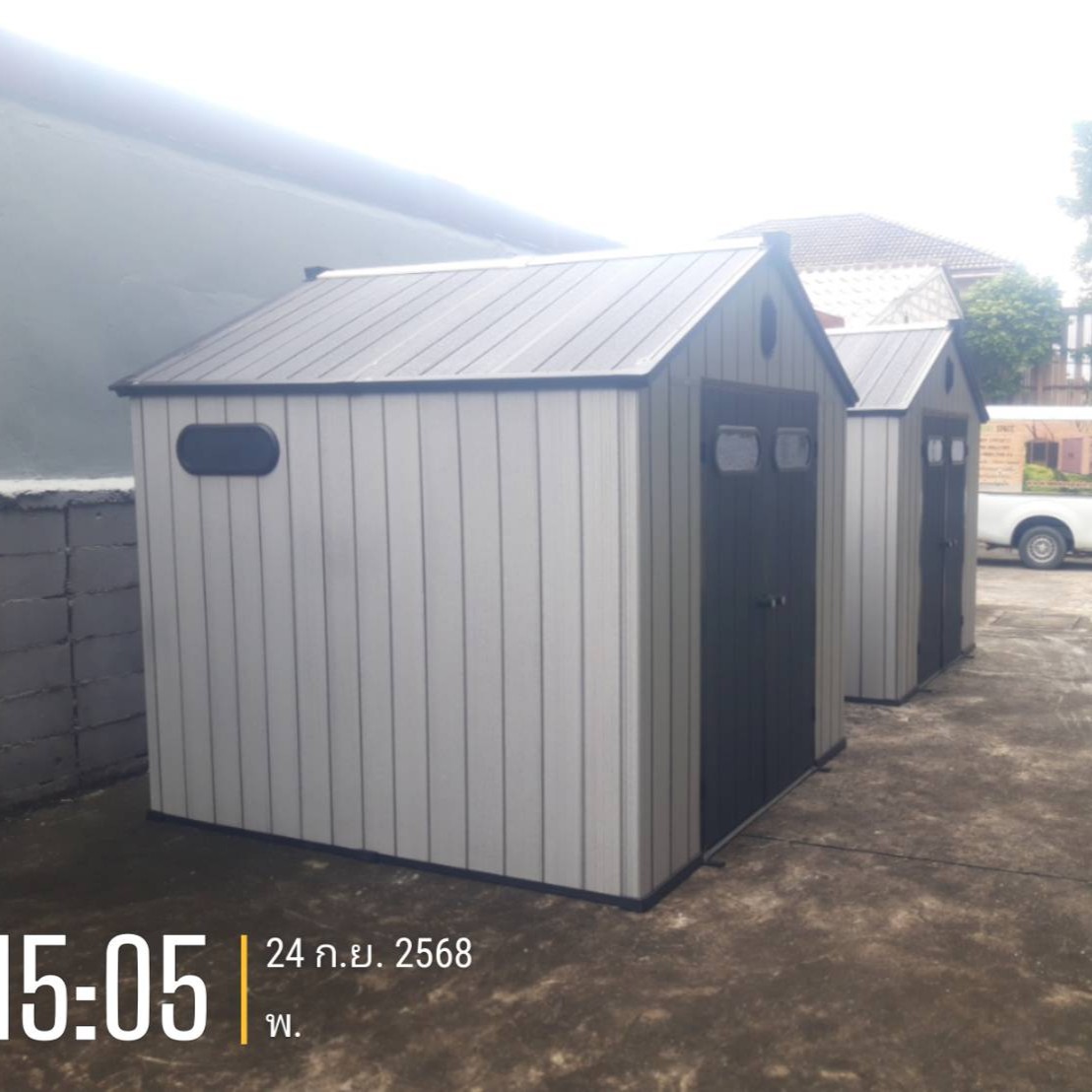 บ้านเก็บของพลาสติก PP รุ่น SHED-G88