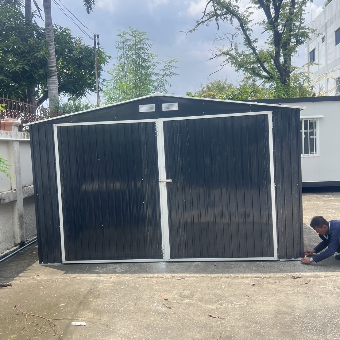 บ้านเก็บของและโรงจอดรถ รุ่น MS-MC001