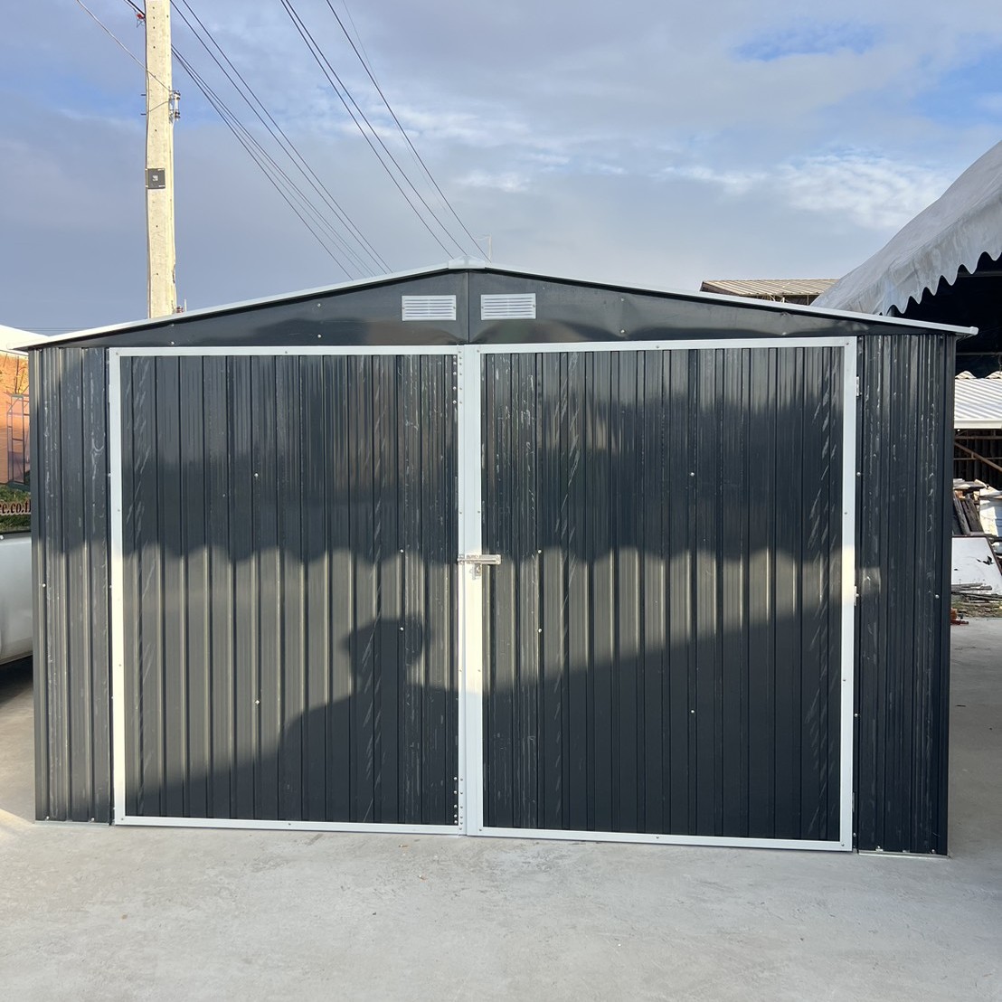 บ้านเก็บของและโรงจอดรถ รุ่น MS-MC001