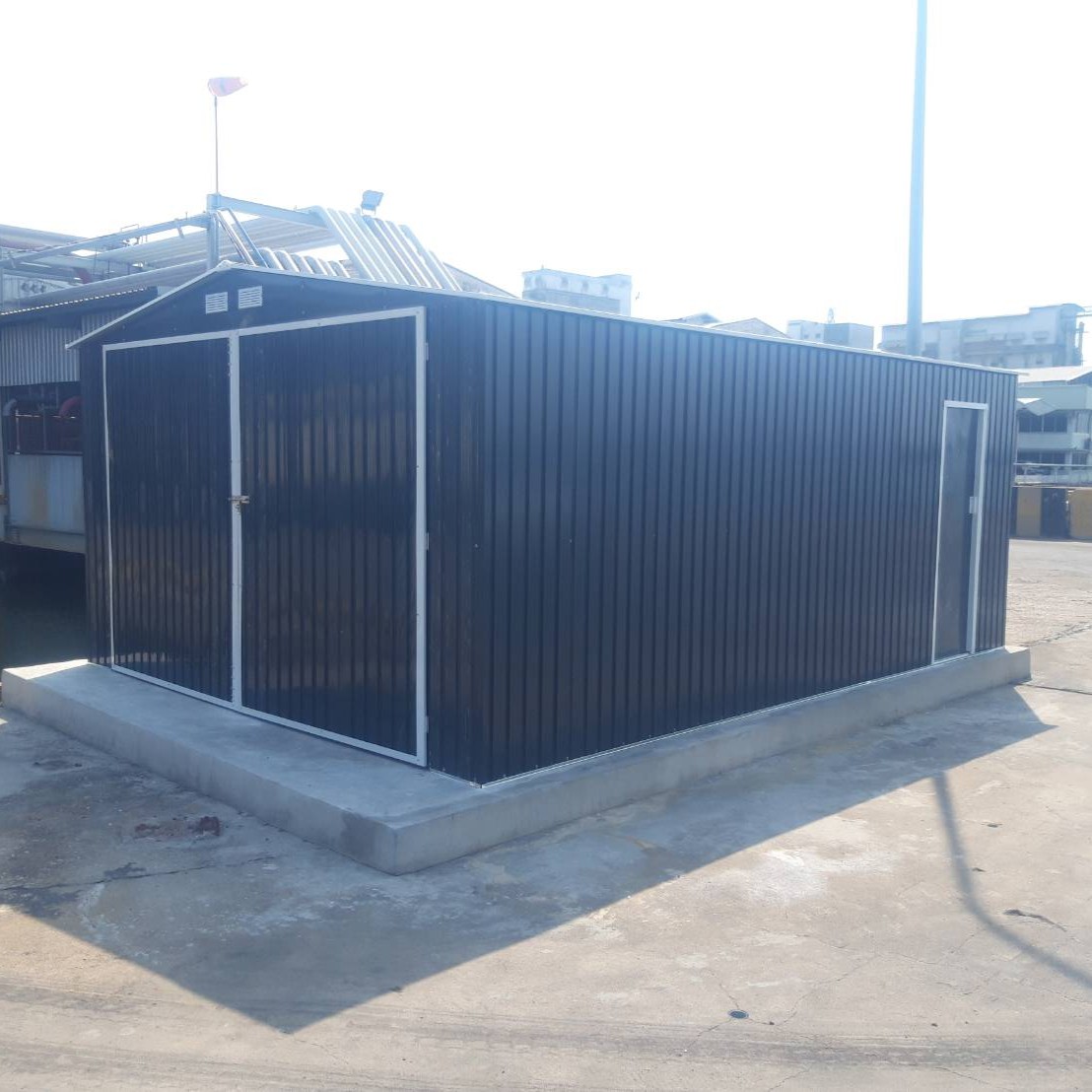 บ้านเก็บของและโรงจอดรถ รุ่น MS-MC001