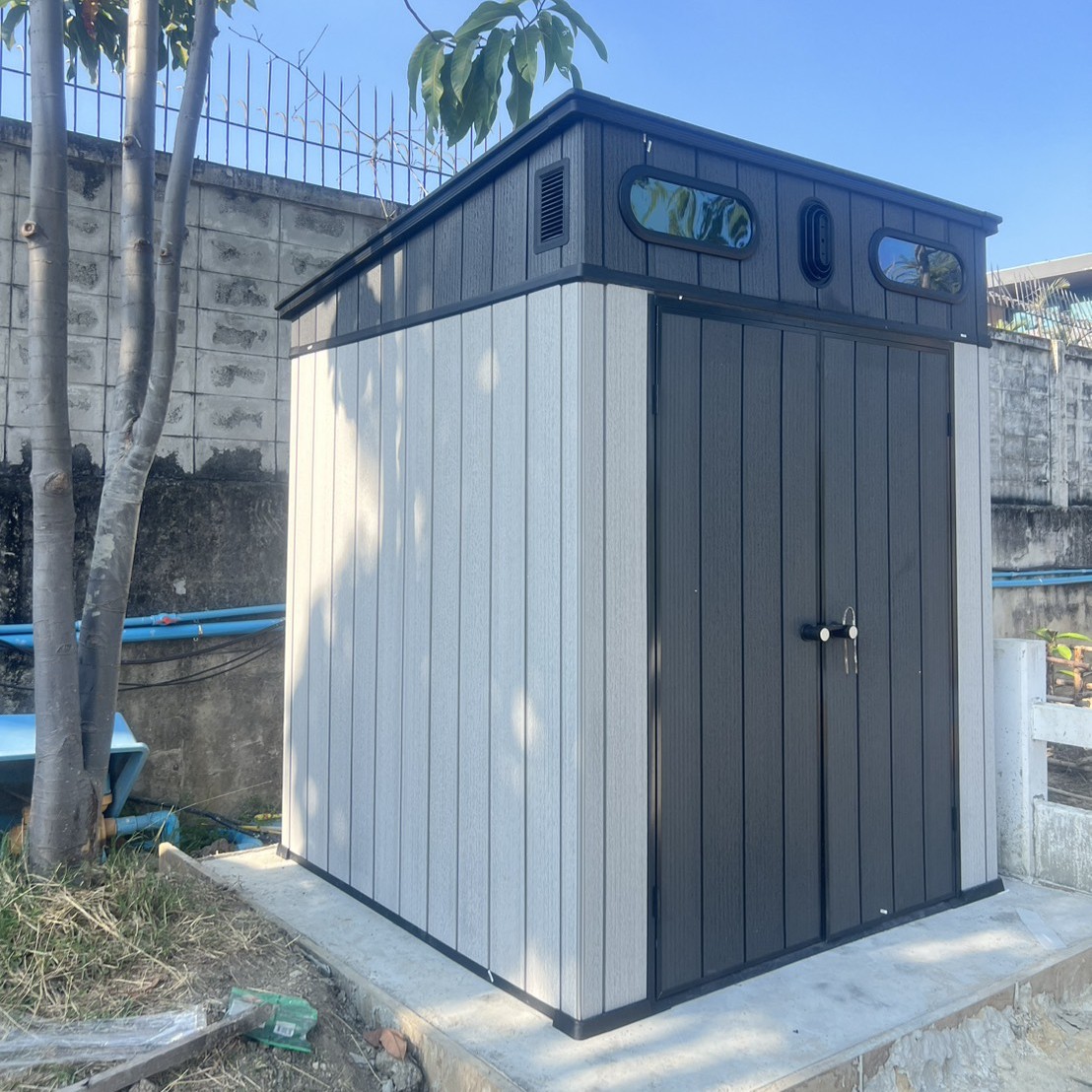 บ้านเก็บของพลาสติก PP รุ่น SHED-P66