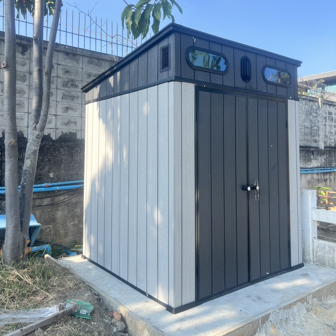 บ้านเก็บของพลาสติก PP รุ่น SHED-P66