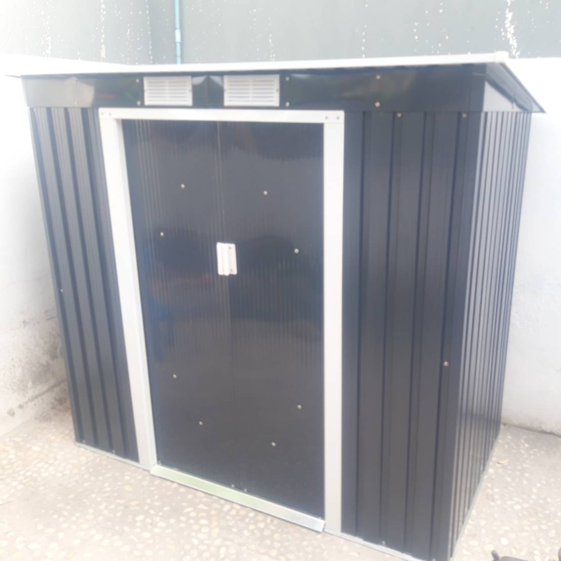 บ้านเก็บของเมทัลชีท รุ่น MS-MX001 พร้อมนภายใน