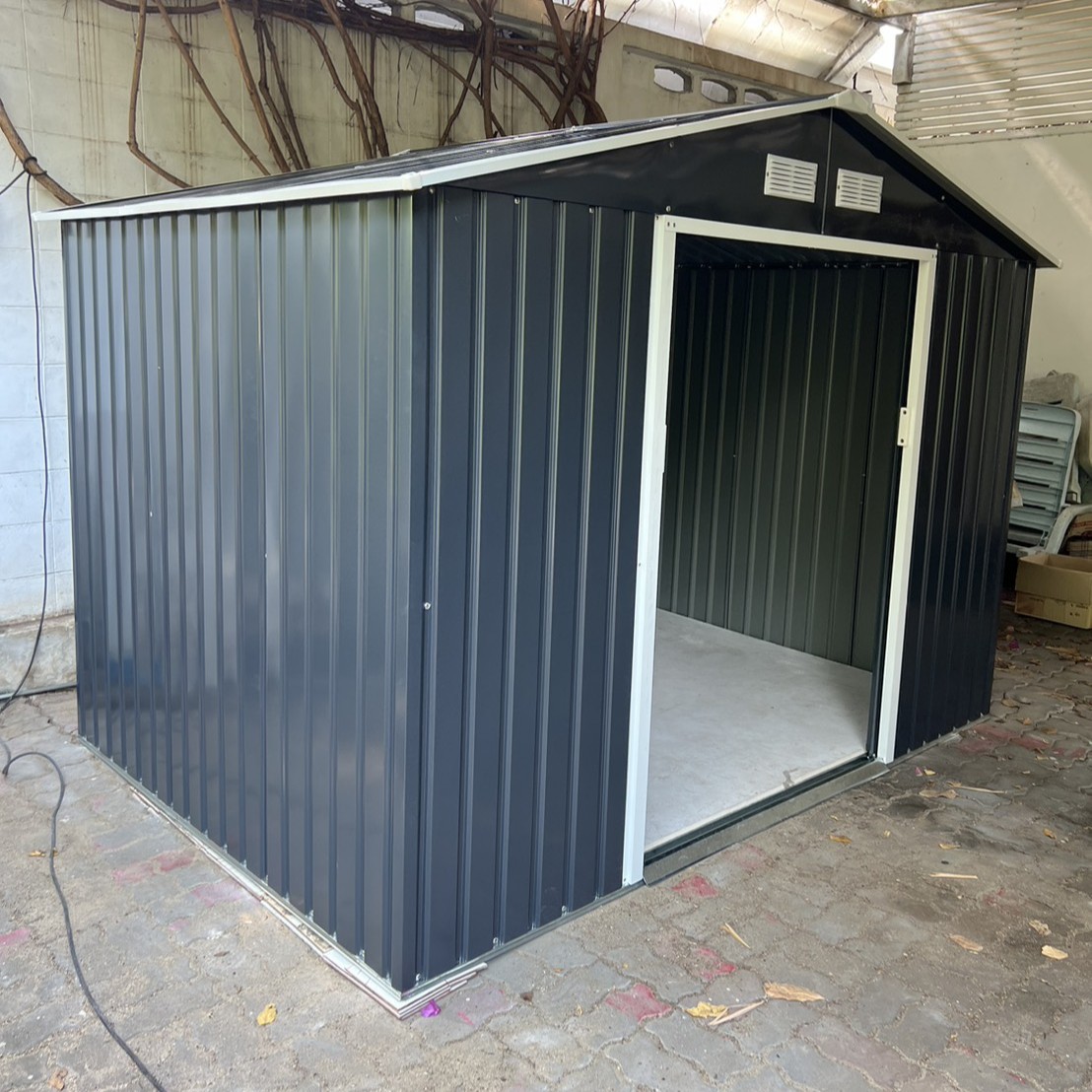 บ้านเก็บของเมทัลชีท รุ่น MS-M002 พร้อมพื้นภายใน