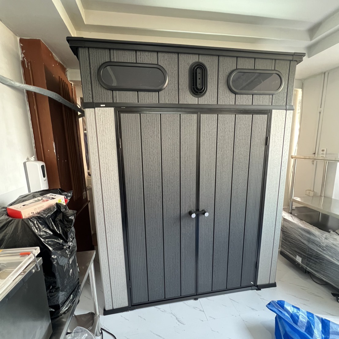 บ้านเก็บของพลาสติก PP รุ่น SHED-P66