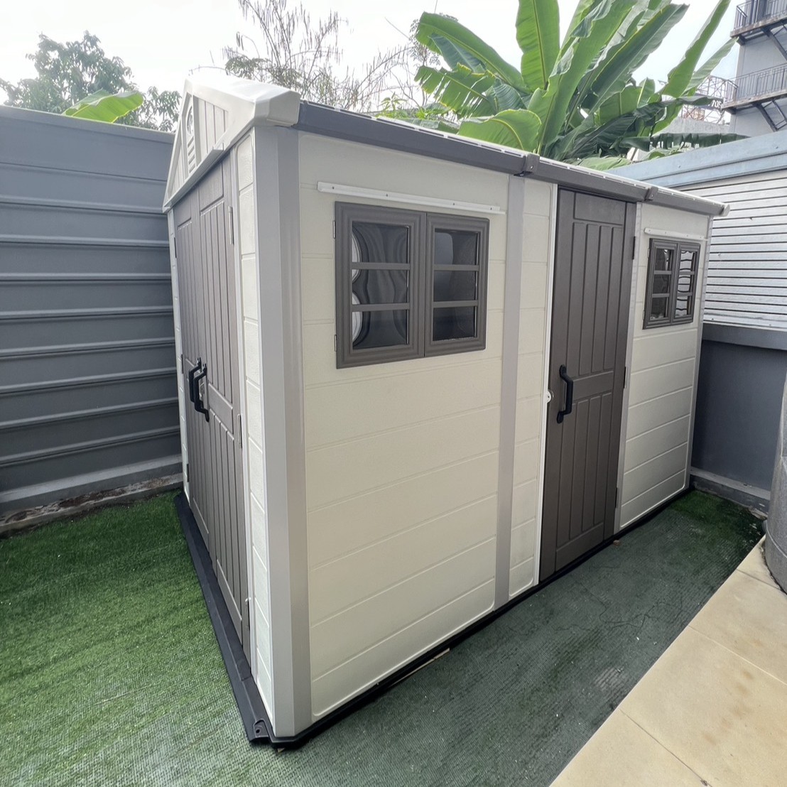 บ้านเก็บของพลาสติก HDPE รุ่น MS-S003D