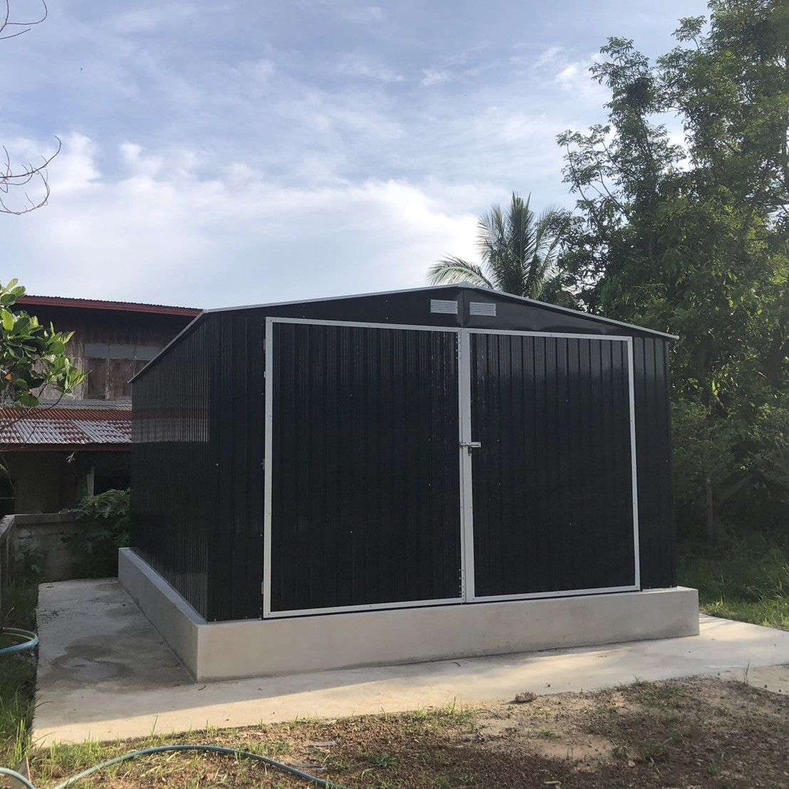 บ้านเก็บของและโรงจอดรถ รุ่น MS-MC001