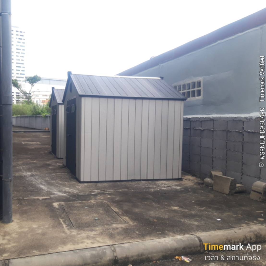บ้านเก็บของพลาสติก PP รุ่น SHED-G88
