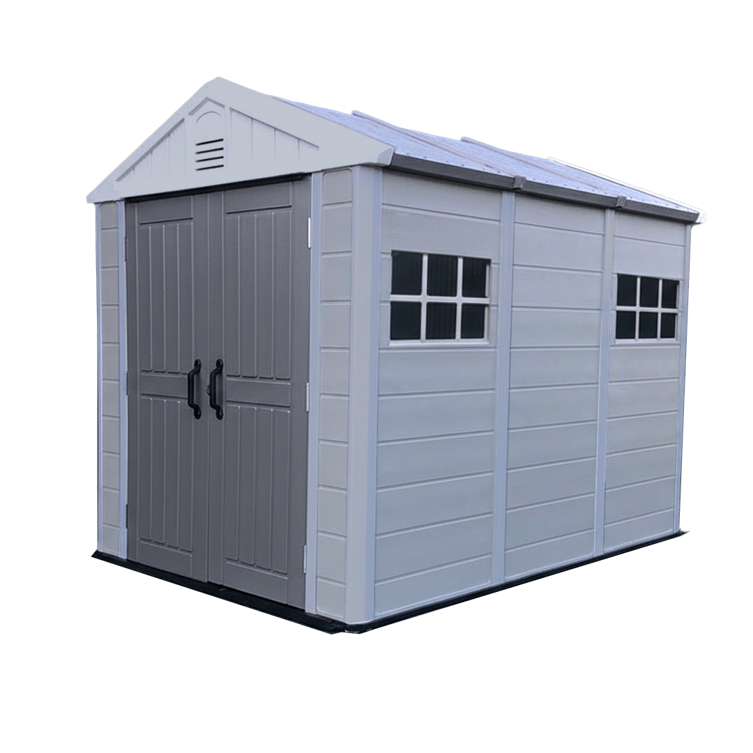 บ้านเก็บของกลางแจ้ง รุ่น MS-S003 (ขนาด 2.22*3.24*2.50 เมตร)