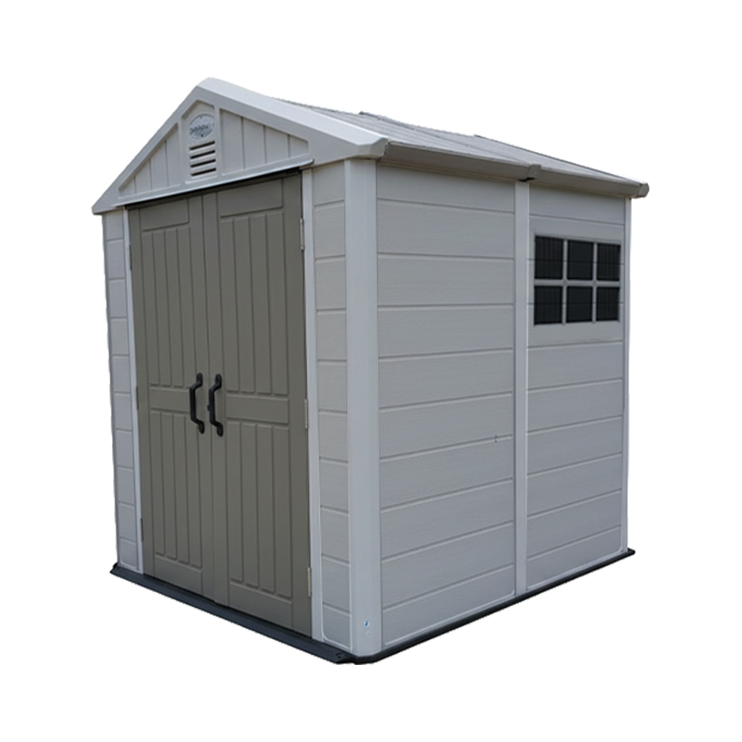 บ้านเก็บของกลางแจ้ง รุ่น MS-S002 (ขนาด 2.22*2.24*2.50 เมตร)