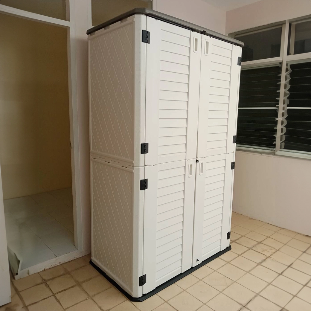 ตู้เก็บของ HDPE รุ่น MS-SC004 (ขนาด 127*73*202 ซม.)