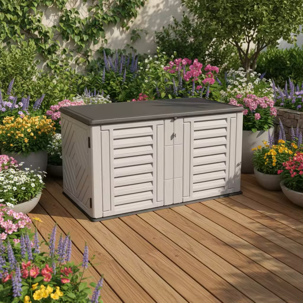 ตู้เก็บของ HDPE รุ่น MS-SC070 (ขนาด 126.50*71.50*70.00 ซม.)